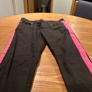 Tripp NYC Black Pants with Pink Accents